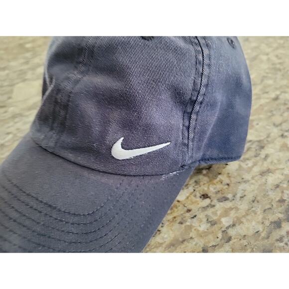 Nike Heritage86 Adult Size Adjustable Cap One Size Fits All Mens Strapback Denim - Picture 2 of 9